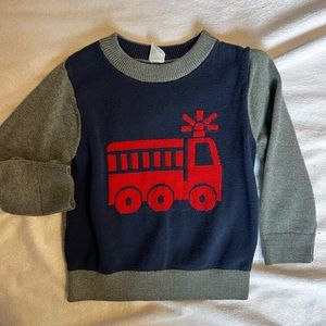 Baby Gap Firetruck Sweater